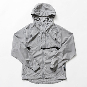 CAYL 케일 Buckle wind jacket / grey 버클 윈드 자켓 등산 캠핑 백패킹 바람막이 S 사이즈 팝니다 미개봉 새상품