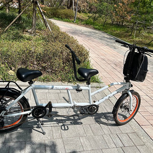 텐덤 2인용 자전거