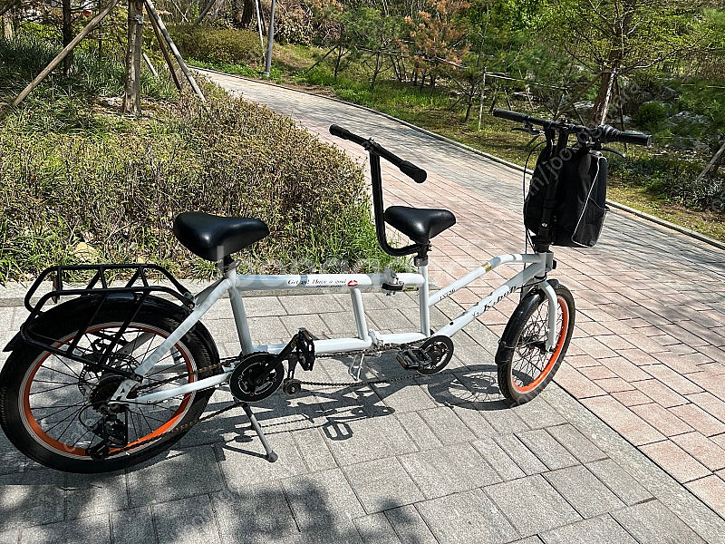 텐덤 2인용 자전거--1