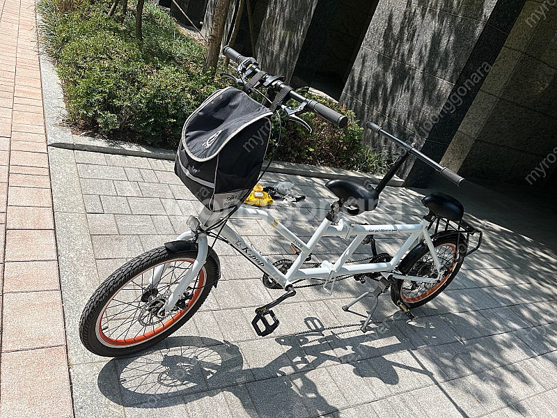 텐덤 2인용 자전거--8