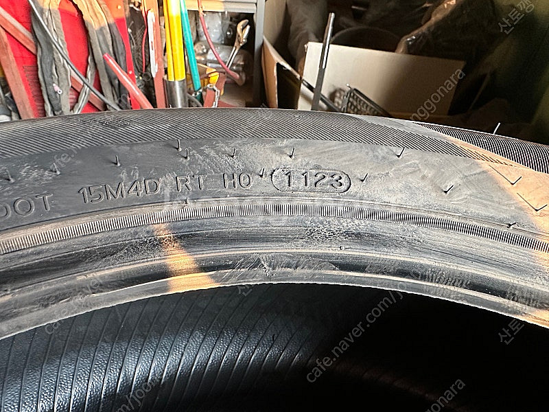 한국 HP2 235/55/18 중고타이어 4개--1