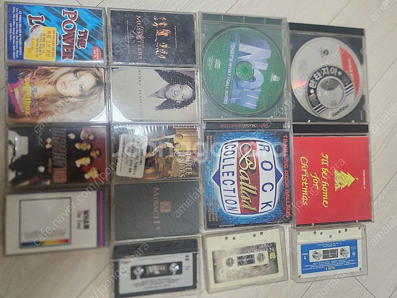 레트로 1990년대~2000년대초 카세트 테이프/CD,...--2