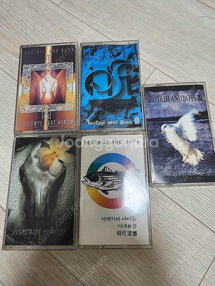 레트로 1990년대~2000년대초 카세트 테이프/CD,...--6