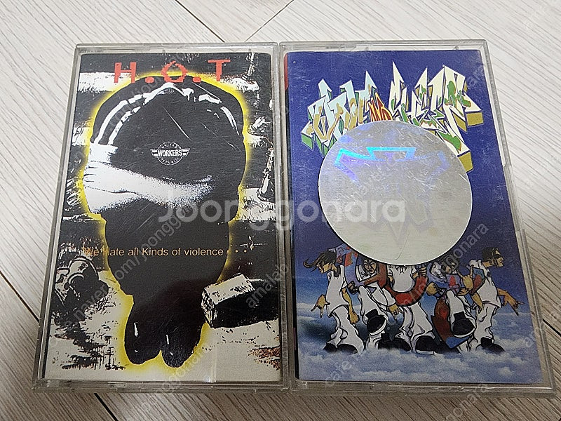레트로 1990년대~2000년대초 카세트 테이프/CD,...--7