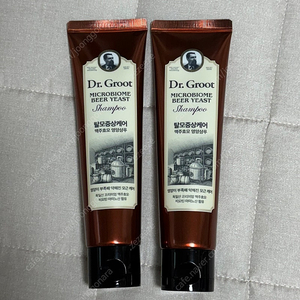 닥터그루트 맥주효모 샴푸 새상품 100ml 2개