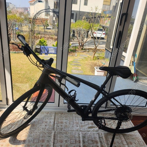 [개인판매] TREK FX Sport 4 하이브리드 자전거 (2024년 10월 구매, 주행 100km 미만, 신차급)