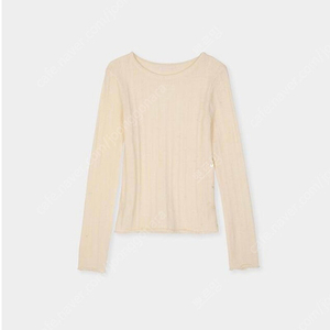 모도 키키 버튼 니트 MODO KIKI BUTTON KNIT 크림아이보리