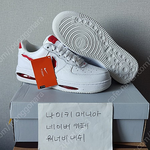[280-285] 나이키 에어포스 1 로우 EVO 화이트 레드 / 에어포스 1 라이트 포토 블루 / 에어포스 1 미드 '07 LX 아워포스
