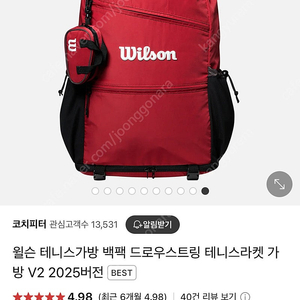 윌슨 테니스 라켓가방