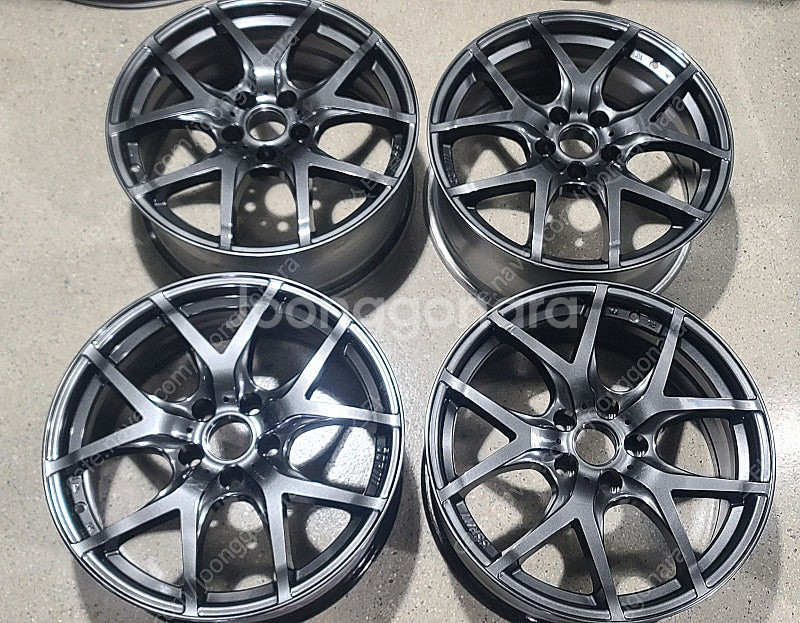 SSR GTV03 고스트크롬 18인치 정품휠 대품판매8...--0
