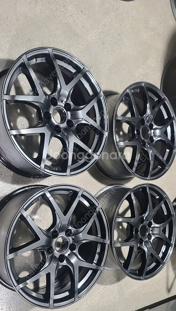 SSR GTV03 고스트크롬 18인치 정품휠 대품판매8...--3