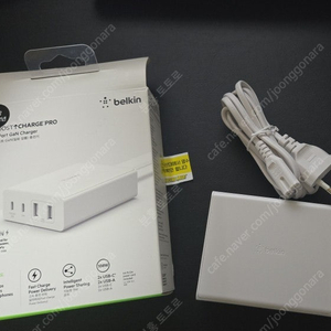 벨킨 108W 멀티 4포트 USB-C PD GaN 고속 충전기