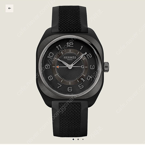 에르메스 H08 블랙 시계 42mm