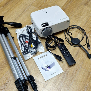 JOABEAM JP-T70S 빔프로젝터+스크린,삼각대 네고가능