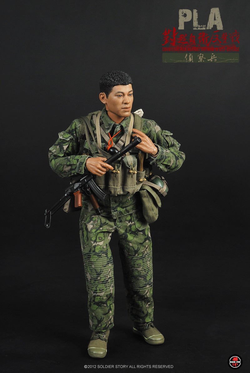 (개인소장)솔져스토리 PLA 중국군 12인치 피규어(핫토이 호환)