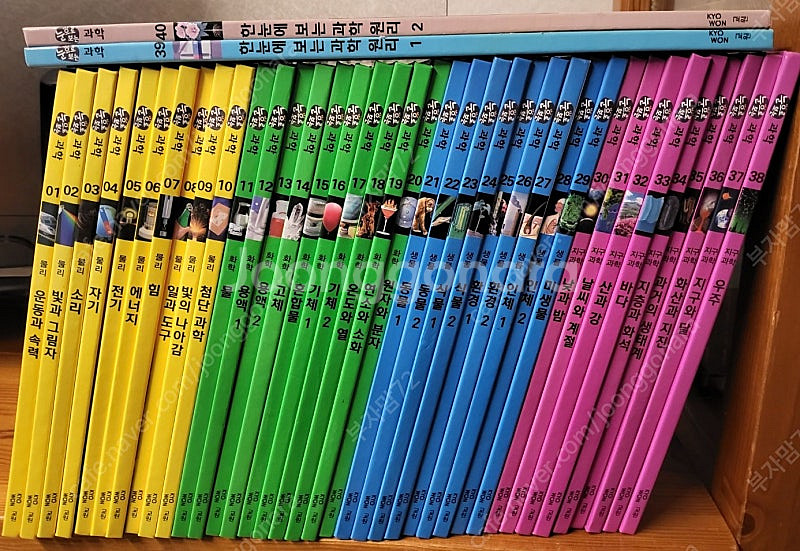 교원 눈으로 보는 과학 40권 택포--0