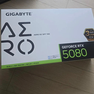 기가바이트 rtx 5080 aero 화이트 에어로 그래픽카드 팝니다
