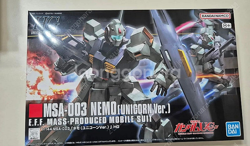 hg 지쿠악스, hguc 네모 유니콘버전, 30ms 아이돌마스터 판매--0