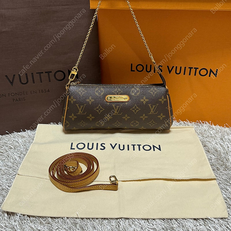 정품 루이비통 에바클러치 상태A+급 이미지