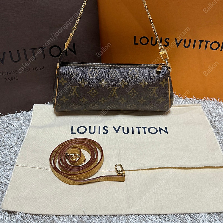 정품 루이비통 에바클러치 상태A+급 이미지