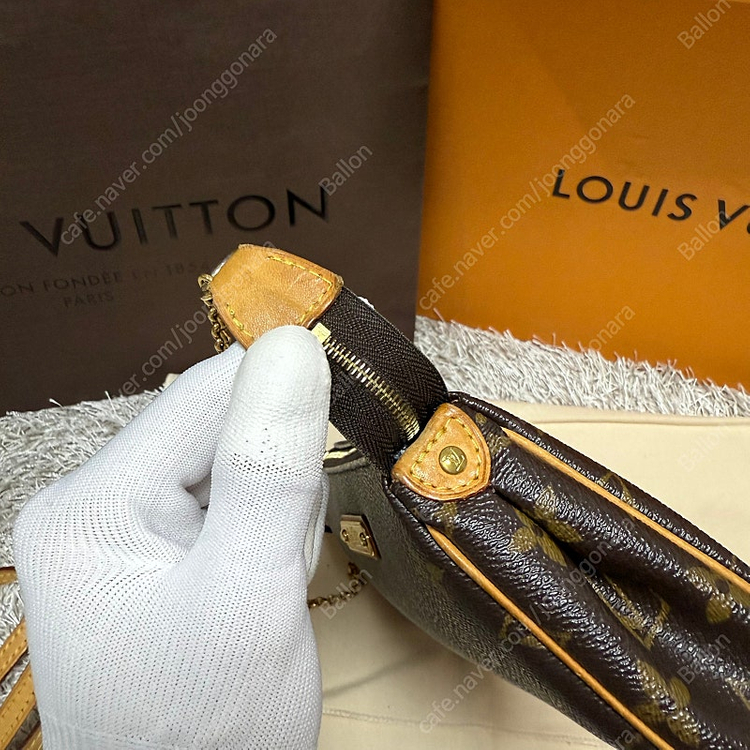 정품 루이비통 에바클러치 상태A+급 이미지