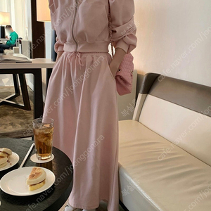 바이씨니 제작라운드집업세트 핑크