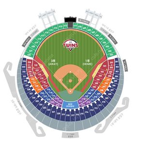 5/3 4일 LG(엘지) 트윈스 vs SSG 랜더스 1루 외야그린석, 3루 레드석 네이비석