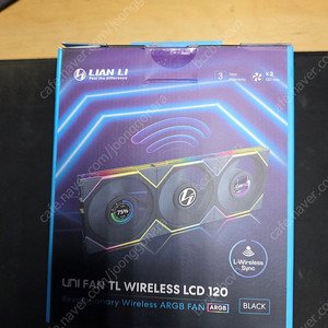 리안리 UNI FAN TL Wireless LCD 120 (3팩, 블랙) TL LCD TL120
