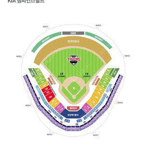 5.2 금 기아vs한화 3연석 외야석