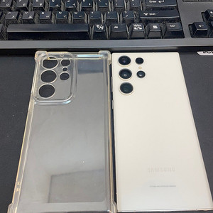 갤럭시S23울트라 크림 512GB 무잔상 상태좋은 중고62만팝니다