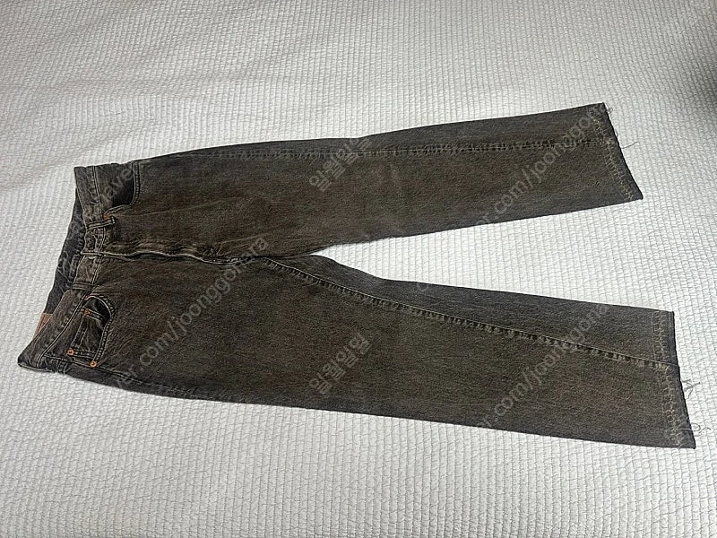 캡틴선샤인 23AW 스케이트슈컷 데님 블랙 빈티지워시 32 이미지