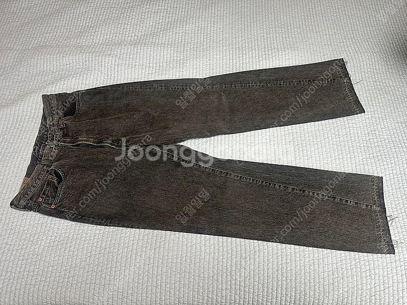 캡틴선샤인 23AW 스케이트슈컷 데님 블랙 빈티지워시 32 - 안심되는 중고거래