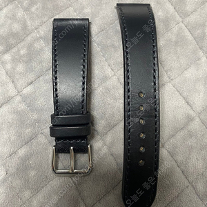 TWM 부테로 빈티지 시계줄 스트랩 블랙 19mm 급처