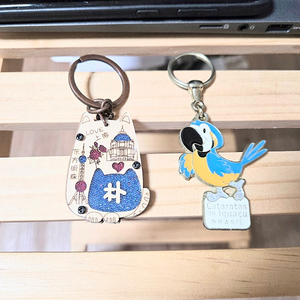 (일괄5천)고양이/새 키링 열쇠고리