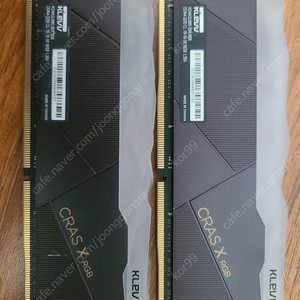 에센코어 KLEVV DDR4-3200 CL16 CRAS X RGB 패키지 (32GB(16Gx2))