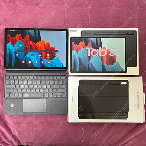 갤럭시탭s7 wifi 128GB / 삼성 정품 북커버키보드