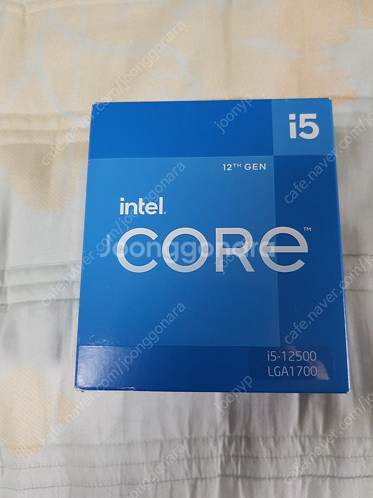 인텔 i5 12500 정품 미사용 쿨러 포함--0