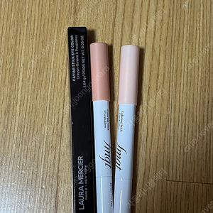 로라메르시에 캐비어스틱 로즈골드 + 더페이스샵 뉴화이트피치