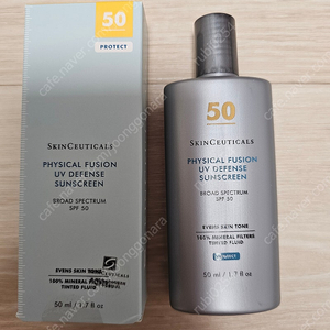 스킨수티컬즈 uv디펜스 선크림 무기자차 틴티드 썬크림 spf50