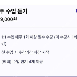 링글 수업권 40분 25회(매주 수업듣기)