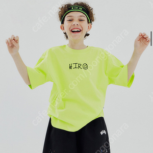히로 신상 올데이 티셔츠 라임 170