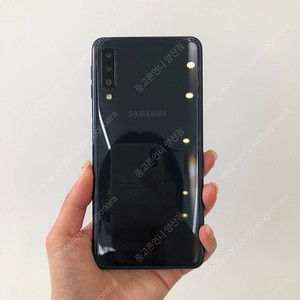 (양산중고폰) 83682 갤럭시A7(2018) (A750) 블랙 16GB 판매합니다. 6만원