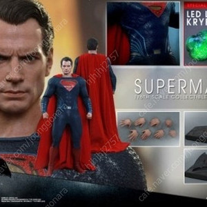 핫토이 bvs 배대슈 슈퍼맨 크립토나이트