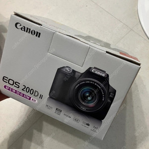 CANON EOS 200D II + EFS 18-55mm (캐논 EOS 200D II)