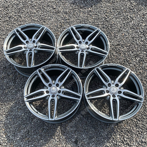 19인치 W213 벤츠 E클래스 AMG 건메탈폴리쉬 순정휠 1대분