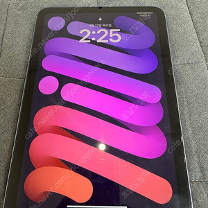 애플 아이패드 미니6 셀룰러 퍼플 64g
