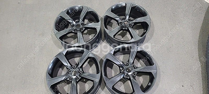 제네시스 G70 스포츠 고스트크롬 19인치 순정휠 대품...--3