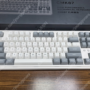 펀키스 FL ESPORTS cmk87 카일 저소음 크림축 거의 새것 저렴하게 팝니다.