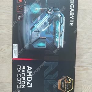 기가바이트 라데온 9070xt amd 그래픽카드