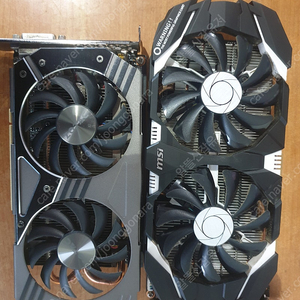 브랜드 gtx1060 3g 그래픽 카드 2장 일괄팝니다 2장가격